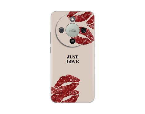 Silikonska futrola PRINT Skin - Huawei Honor Magic 8 Lite Just Love.