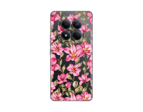 Silikonska futrola PRINT - Xiaomi Redmi Note 15 Pro 4G Magnolia.