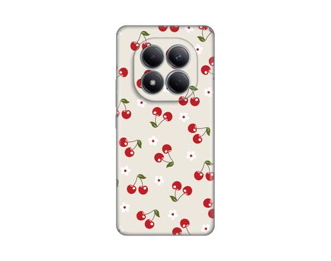 Silikonska futrola PRINT - Xiaomi Redmi Note 15 Pro 4G Cherry and Flowers.