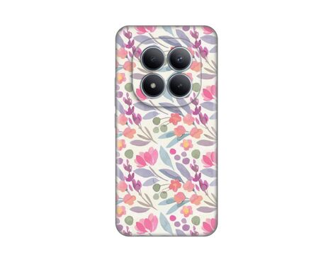 Silikonska futrola PRINT - Xiaomi Redmi Note 15 Pro Plus 5G Watercolor Flowers.