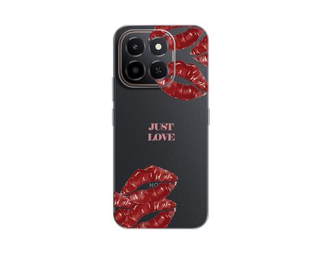 Silikonska futrola PRINT Skin - Huawei Honor X6c Just Love Pink.