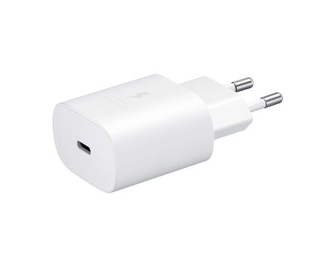 Samsung kucni punjac PD 3A 25W Type C bez kabla beli BULK (EP-TA800NWE).