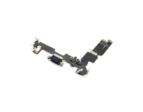 Flet kabl - Iphone 14 Plus (6.7) + konektor punjenja black (crni) (MS).