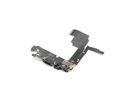 Flet kabl - iPhone 15 Pro+ konektor punjenja black (crni) (MS).