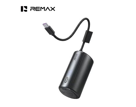 Univerzalna Back Up Baterija prenosiva baterija REMAX Coolpad Series FP-110 sa integrisanim Type C kablom 10000mAh crna.