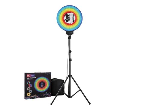 LED lampa RGB MJ451 sa drzacem - mobilni telefon.