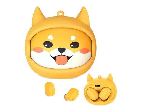 Bluetooth slusalice Cat zute.