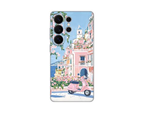 Silikonska futrola PRINT - Samsung S948 Galaxy S26 Ultra Pink Italy.