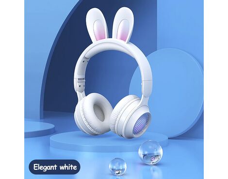 Bluetooth slusalice Bunny bele.