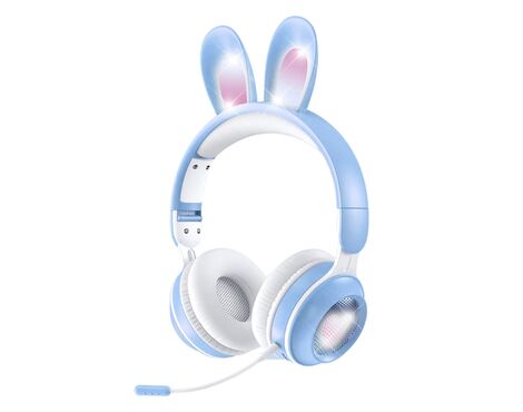 Bluetooth slusalice Bunny plave.
