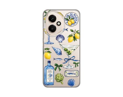 Silikonska futrola PRINT - Huawei Honor 400 Mediterranean Martini.