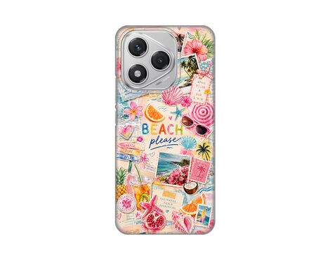 Silikonska futrola PRINT Skin - Huawei Honor 400 Lite Beach Please.