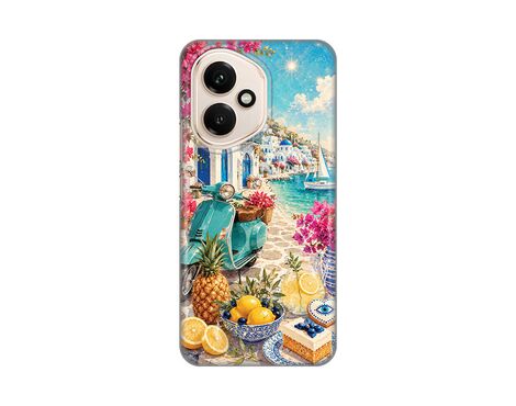 Silikonska futrola PRINT Skin - Huawei Honor 400 Summer in Greece.
