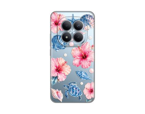Silikonska futrola PRINT Skin - Xiaomi Redmi Note 15 Pro Plus 5G Hibiscus Sea.
