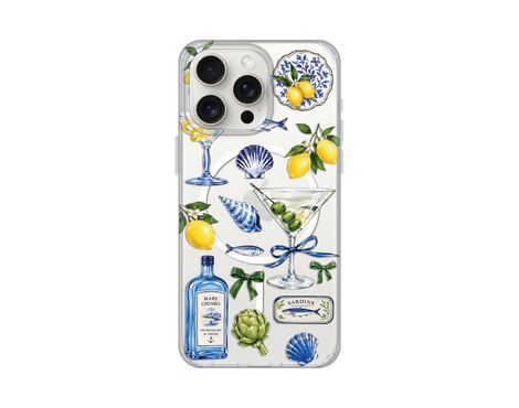 Futrola print Magsafe - iPhone 15 Pro Max 6.7 Mediterranean Martini.