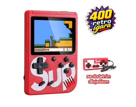 Konzola - igranje Gameboy SUP400 crvena.