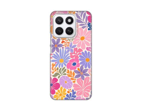 Silikonska futrola PRINT - Huawei Honor X8c Sunny Petals.