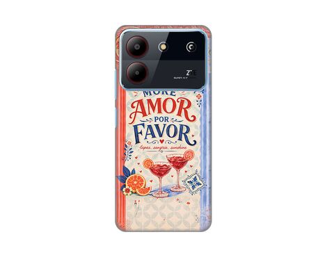 Silikonska futrola PRINT Skin - ZTE Blade A54 Summer in Spain.