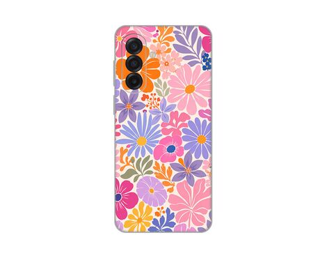 Silikonska futrola PRINT - Samsung A175 Galaxy A17 Sunny Petals.