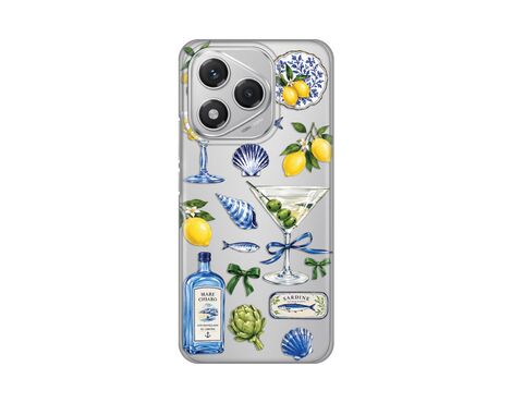 Silikonska futrola PRINT - Huawei Honor 400 Lite Mediterranean Martini.