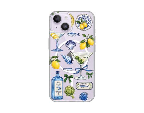 Futrola print Magsafe - iPhone 13/14 6.1 Mediterranean Martini.