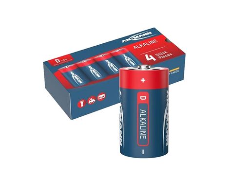 ANSMANN Alkalna baterija 1.5V LR20 D box 4kom.