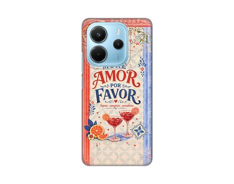 Silikonska futrola PRINT Skin - Xiaomi Redmi Note 14 4G (SRB) Summer in Spain.