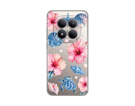 Silikonska futrola PRINT Skin - Xiaomi Redmi Note 15 Pro 5G Hibiscus Sea.