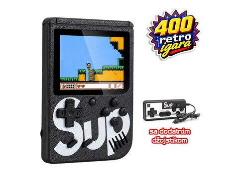 Konzola - igranje Gameboy SUP400 crna.