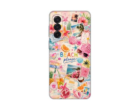 Silikonska futrola PRINT Skin - Samsung A175 Galaxy A17 Beach Please.