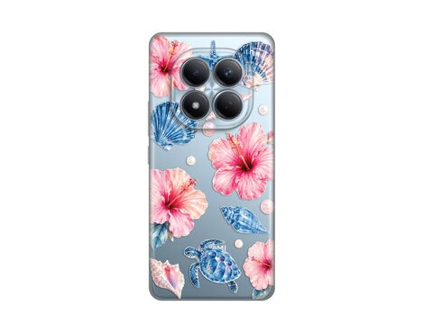 Silikonska futrola PRINT Skin - Xiaomi Redmi Note 15 Pro 4G Hibiscus Sea.