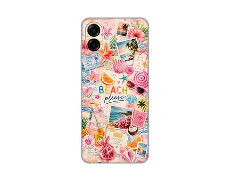Silikonska futrola PRINT Skin - Samsung A075F Galaxy A07 Beach Please.
