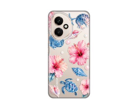 Silikonska futrola PRINT Skin - Huawei Honor 400 Hibiscus Sea.