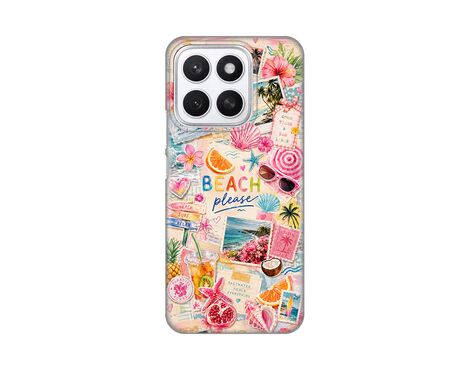Silikonska futrola PRINT Skin - Huawei Honor X8c Beach Please.