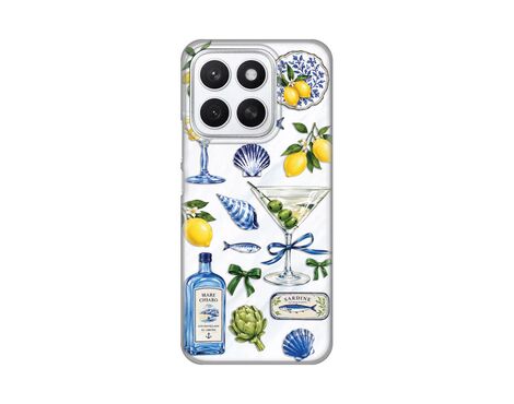 Silikonska futrola PRINT - Huawei Honor X8c Mediterranean Martini.
