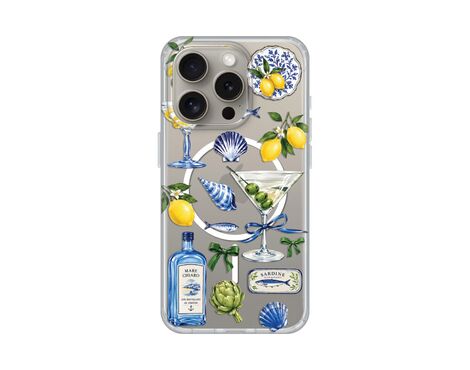 Futrola print Magsafe - iPhone 15 Pro 6.1 Mediterranean Martini.