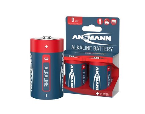 ANSMANN Alkalna baterija D LR20 1,5V blister 2kom.