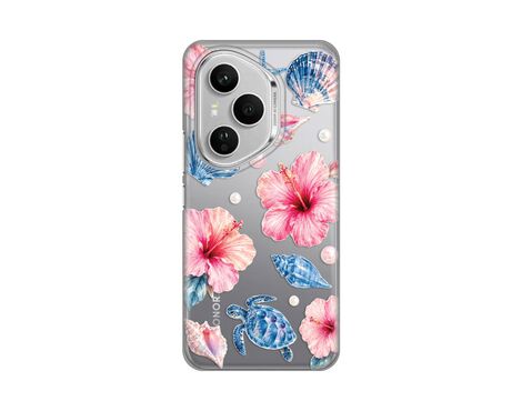Silikonska futrola PRINT Skin - Huawei Honor 400 Pro Hibiscus Sea.