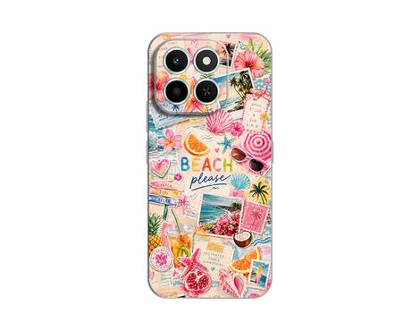 Silikonska futrola PRINT Skin - Huawei Honor X6c Beach Please.