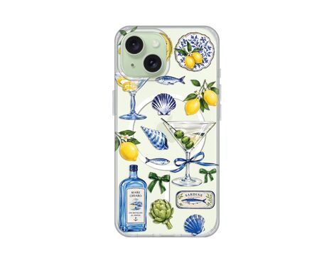 Futrola print Magsafe - iPhone 15 Mediterranean Martini.