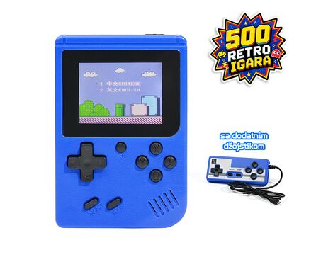 Konzola - igranje Gameboy SUP500 plava.