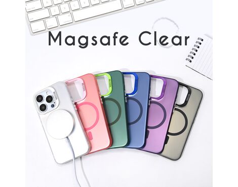 Futrola Magsafe providna - Samsung A356 Galaxy A35 5G 5G ljubicasta.