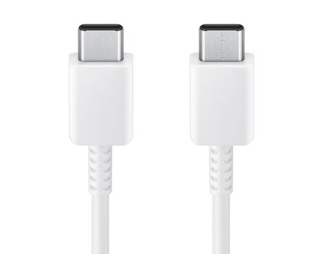 Samsung data kabl 25W Type C na Type C 1m beli BULK (EP-DA705-BWEGWW).