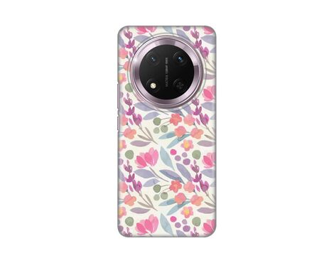 Silikonska futrola PRINT - Huawei Honor Magic 7 lite Watercolor Flowers.