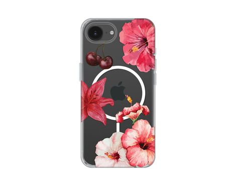 Futrola print Magsafe - iPhone 16e/17e 6.1 Hibiscus.