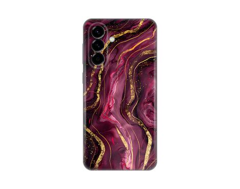 Silikonska futrola PRINT - Samsung A576 Galaxy A57 5G Burgundy.