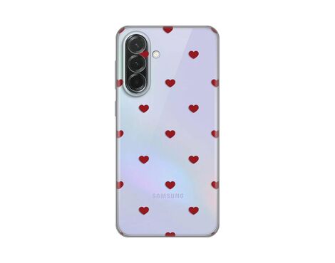 Silikonska futrola PRINT - Samsung A376 Galaxy A37 5G Red Hearts.