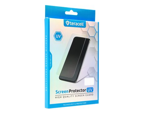 Zastitno staklo Tempered Glass Premium UV Glue Full Cover + Lampa - Motorola Edge 60 Pro.
