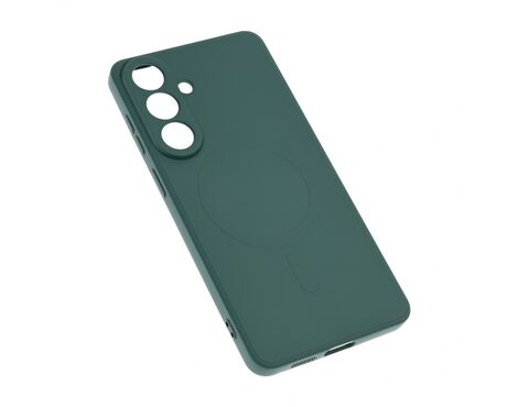 Silikonska futrola Teracell Giulietta Magsafe - Samsung S946 Galaxy S26 Plus tamno zelena.