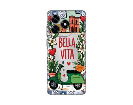 Silikonska futrola PRINT Skin - Huawei Honor X5c Plus Bella Vita.